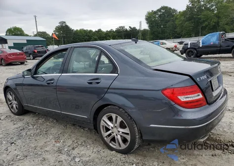 2013 Mercedes-Benz C 300 4Matic from USA, damaged, VIN WDDGF8ABXDA821415